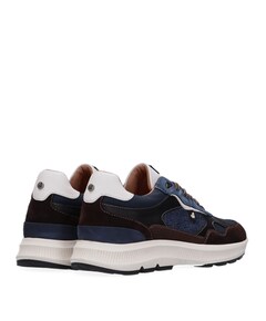 Valencia heren sneakers blauw