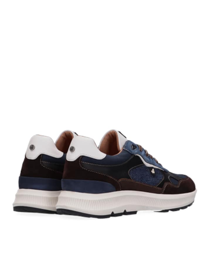 Valencia heren sneakers blauw