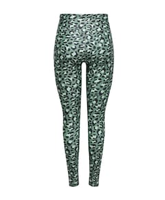 ONPJAM-2-MILLE HW AOP PCK dames tight groen