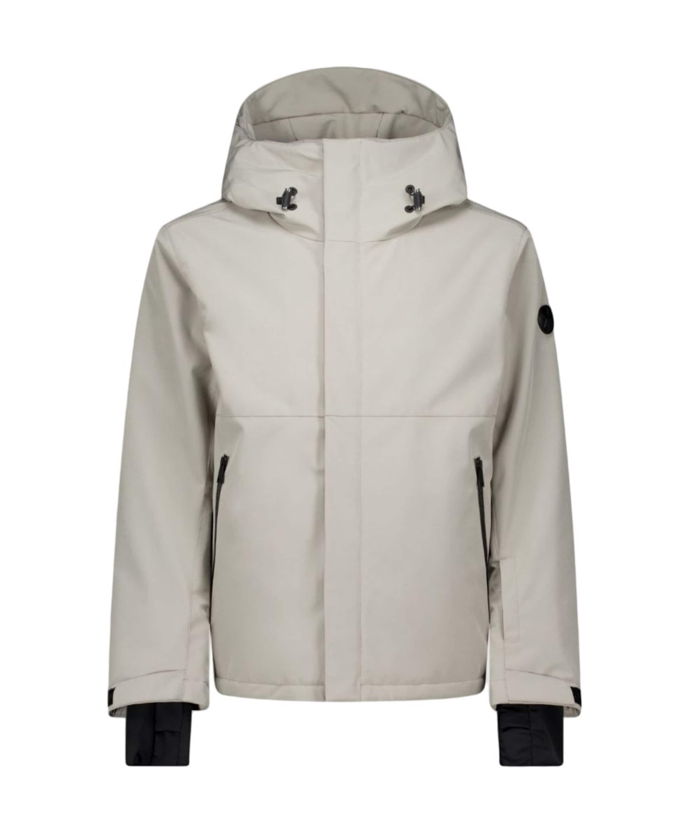 Heren ski-jas grijs