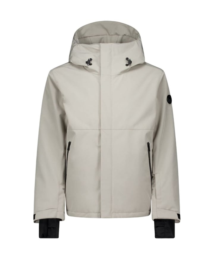Heren ski-jas grijs