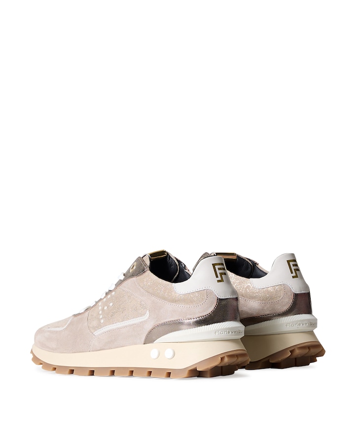 dames sneakers beige