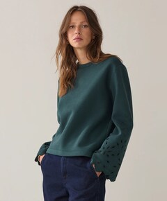 Dames sweater groen