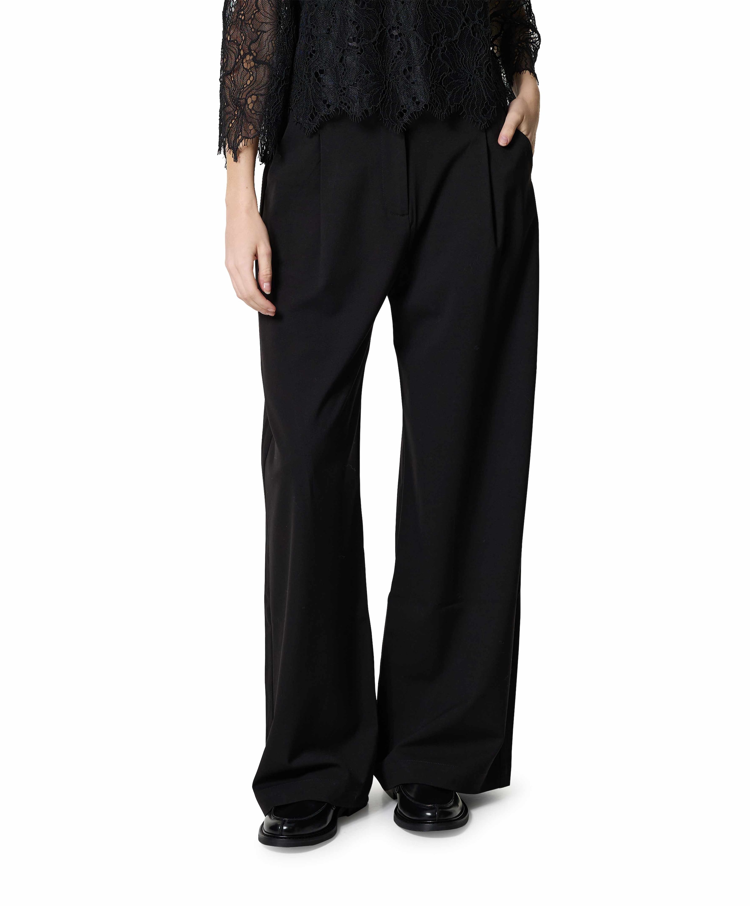 dames pantalon zwart