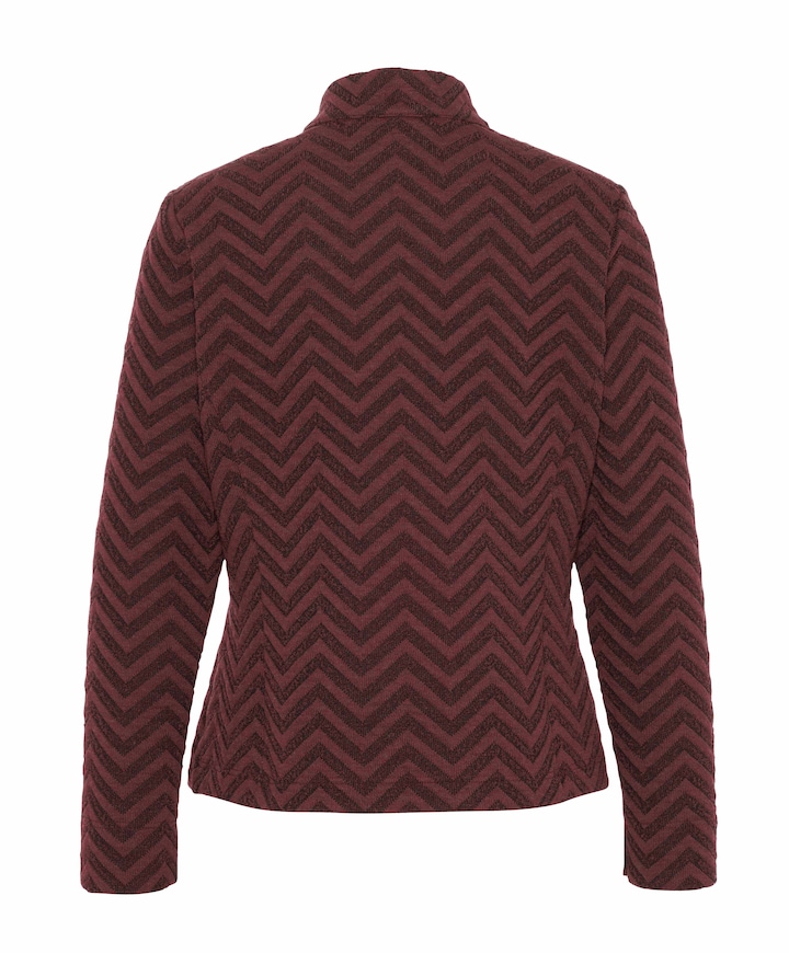 Dames jas bordeaux
