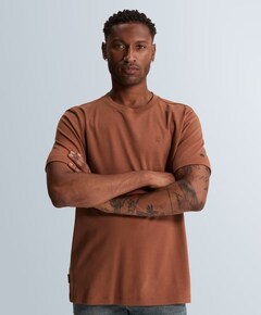 Heren T-shirt brique