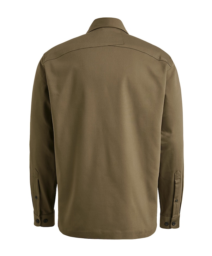 Heren overshirt groen