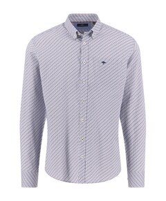 Overhemd lange mouw blauw