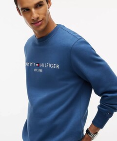 Heren sweater blauw