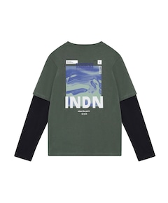 Jongens longsleeve groen