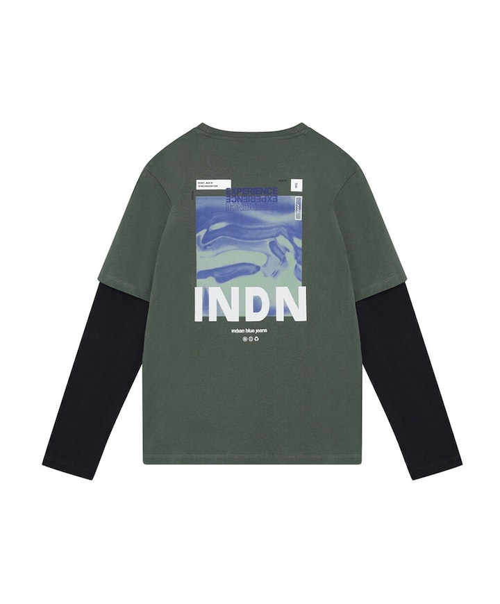 Jongens longsleeve groen