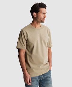 Heren T-shirt beige