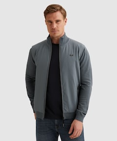 Heren vest blauw
