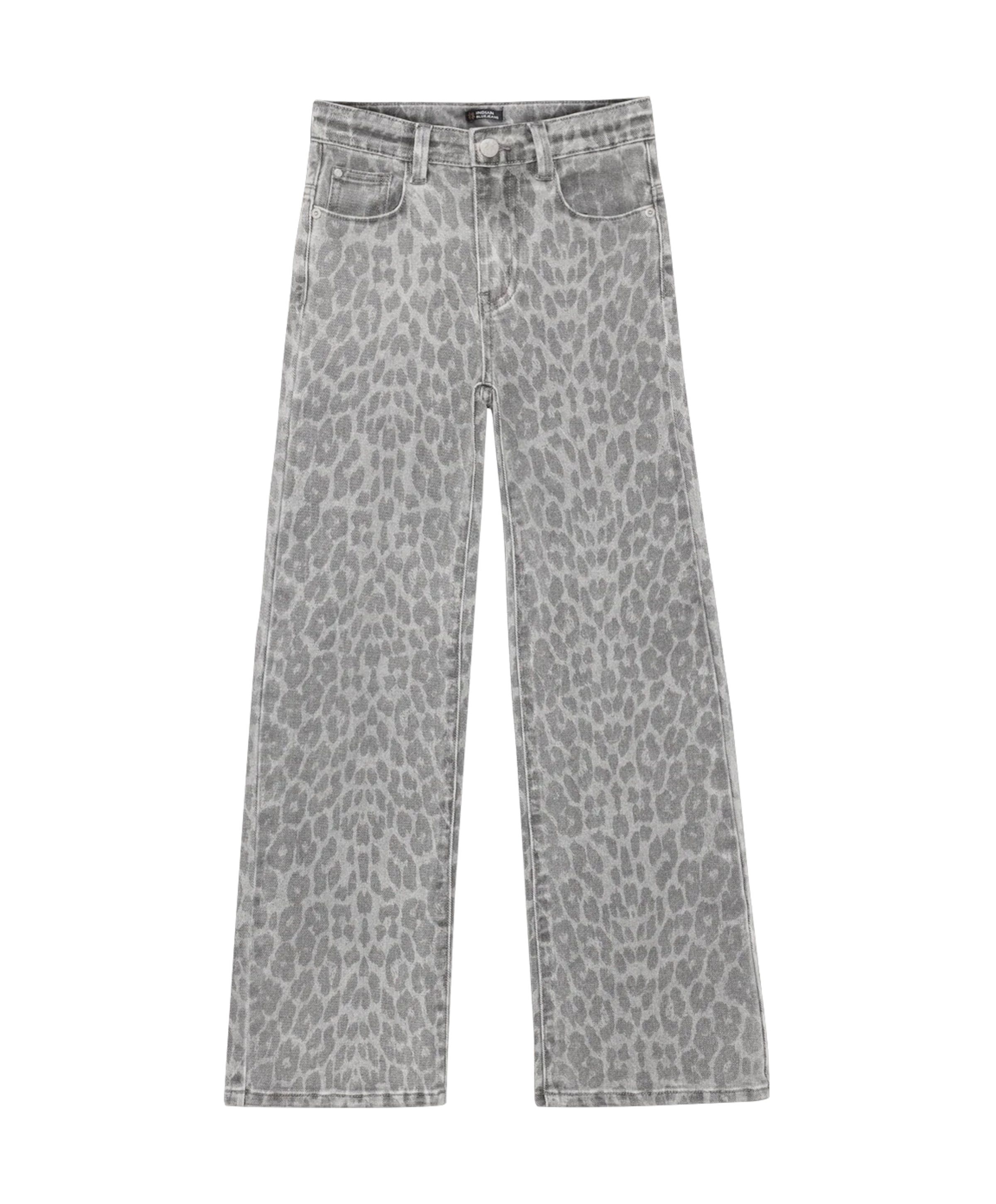 Wide Fit uniseks jeans  grijs