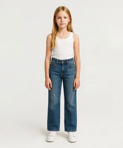 Oliana G meisjes jeans blauw