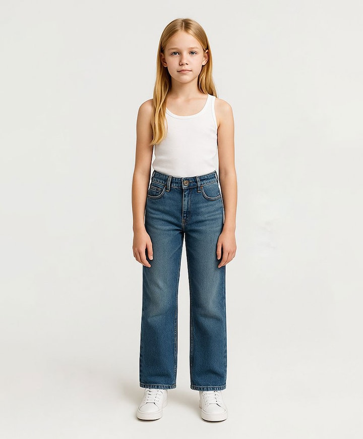 Oliana G meisjes jeans blauw