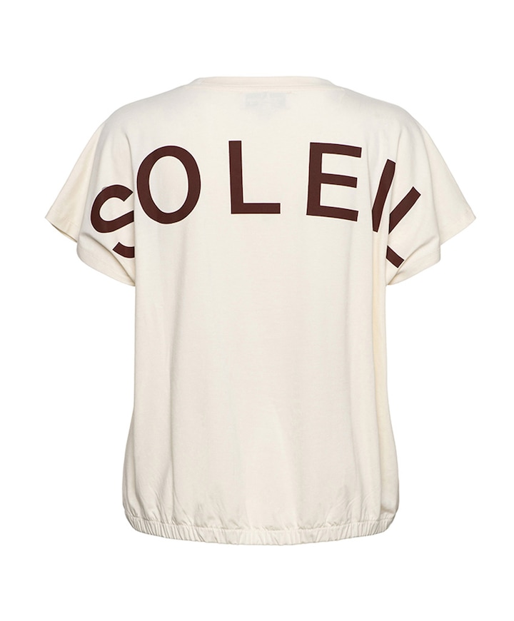 Dames T-shirt ecru