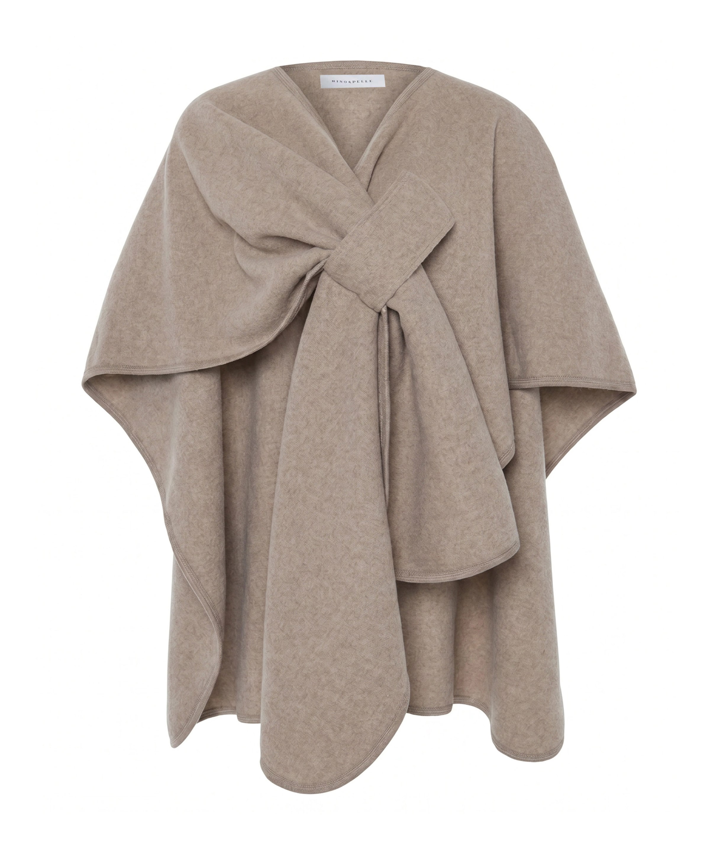 Dames cape beige