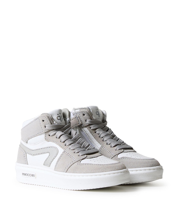 jongens veterschoenen grijs