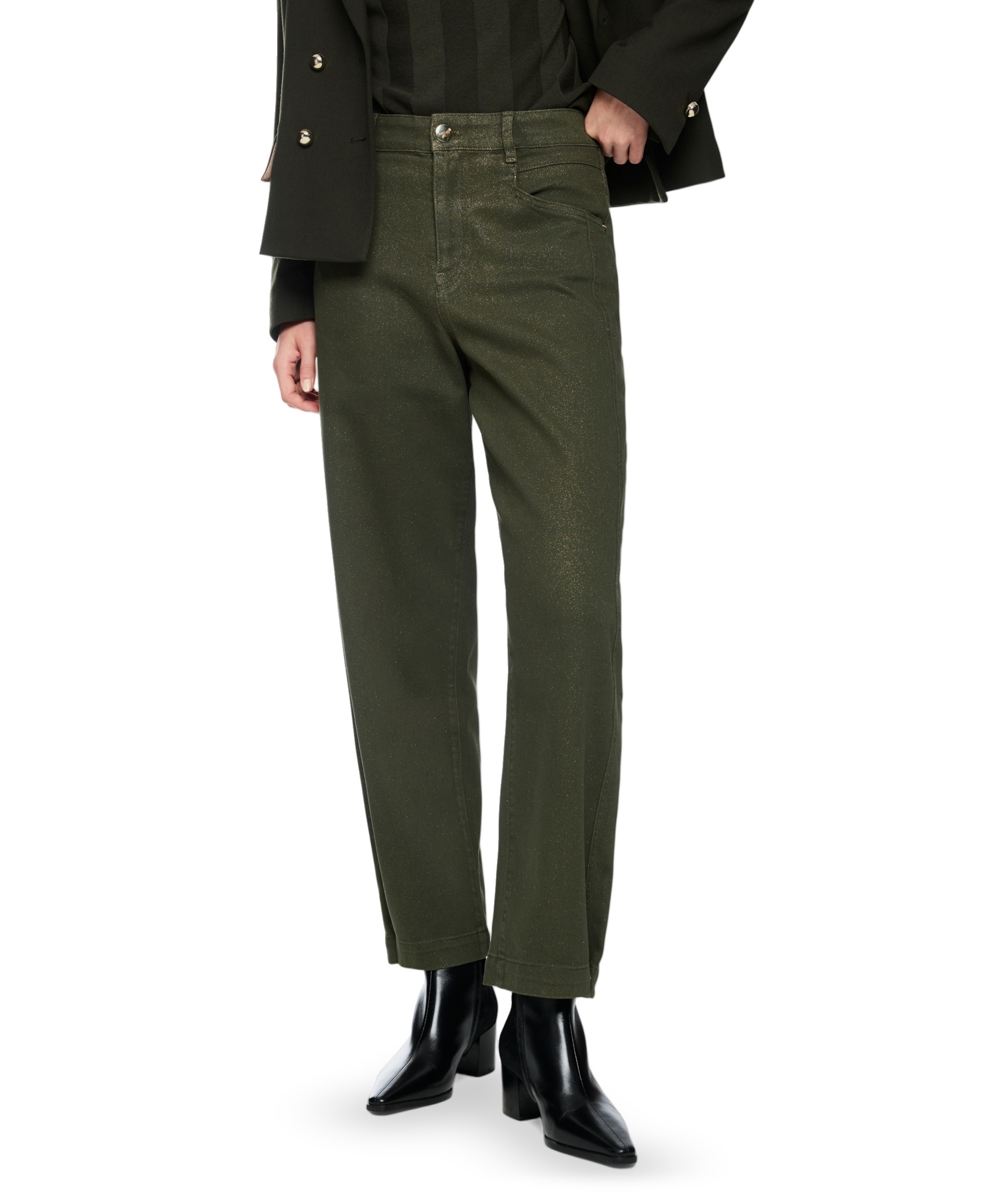 RUMA dames jeans groen
