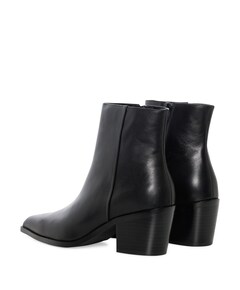 Carmen dames enkellaarzen zwart