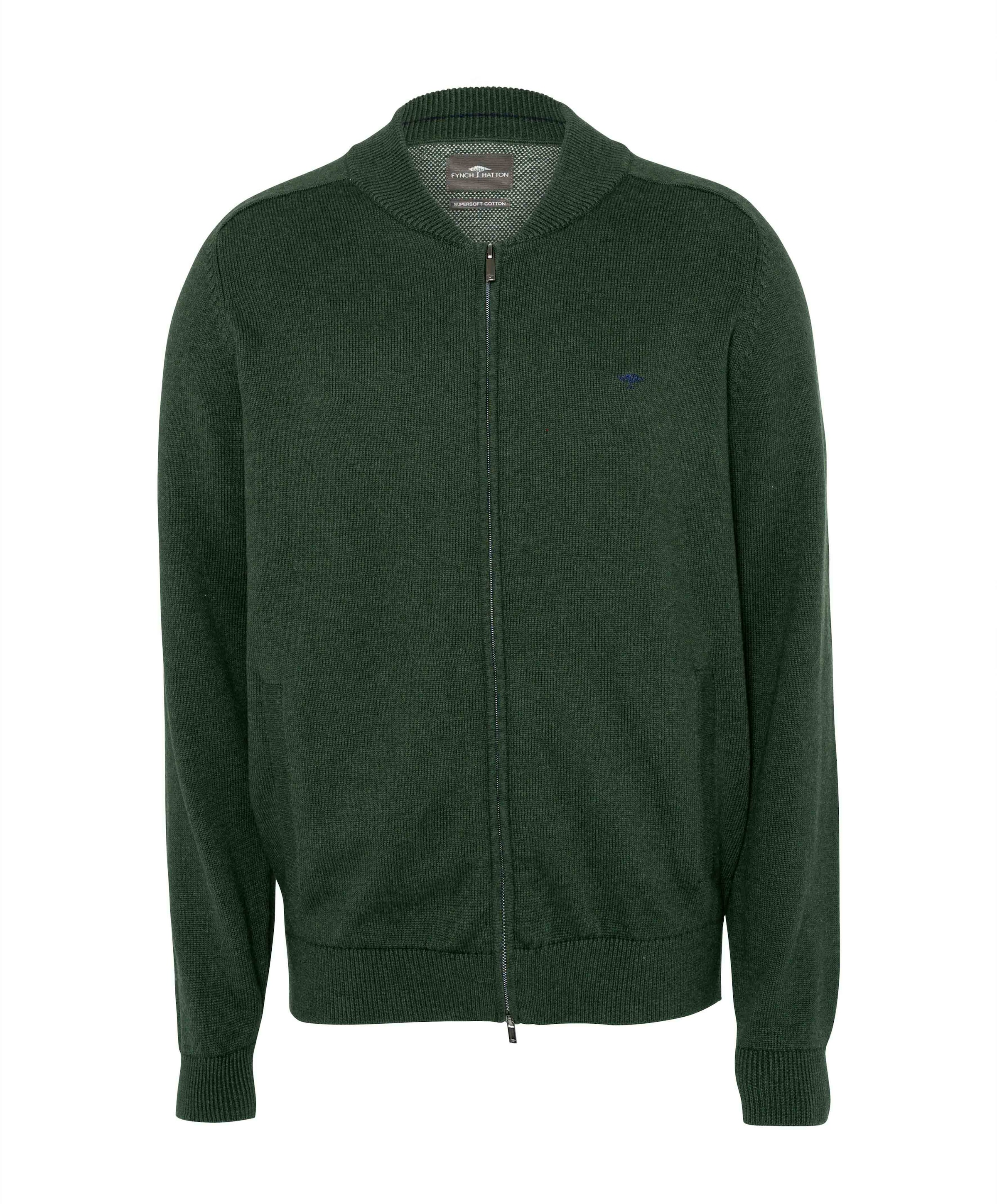 Heren vest groen