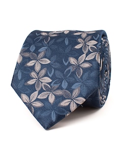 Heren stropdas blauw