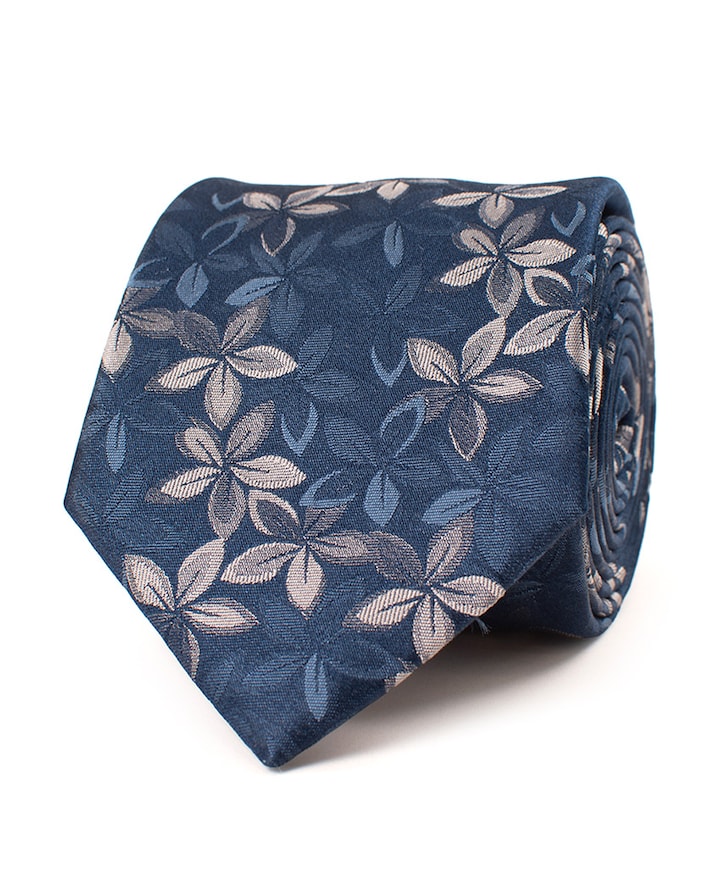 Heren stropdas blauw