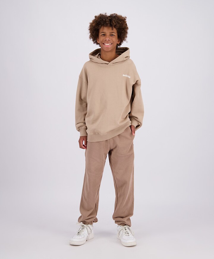 Jongens hoodie beige