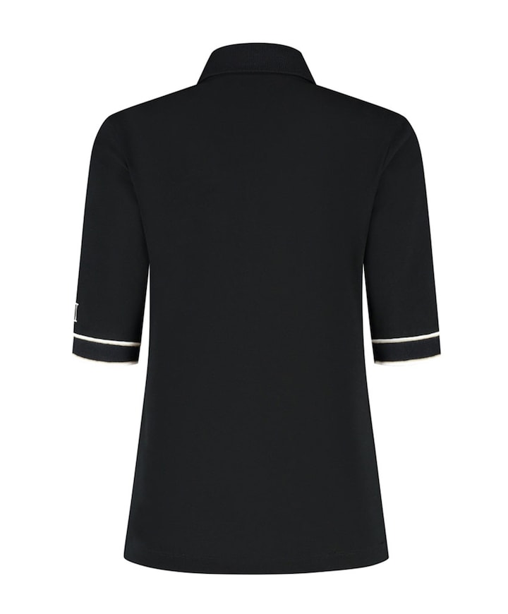 Dames polo zwart