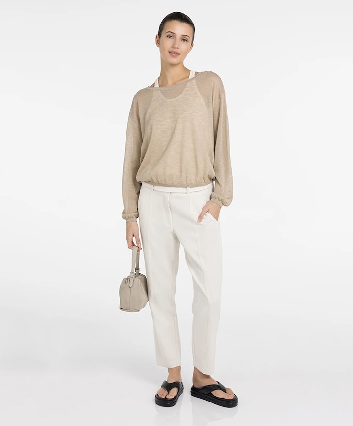 Dames tas beige