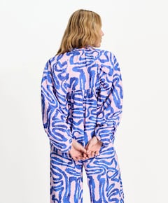 Dames blouse multicolor