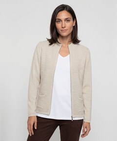 Dames vest beige