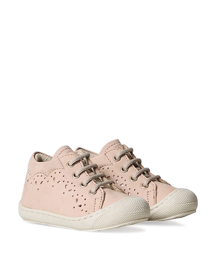 Naturino lubby meisjes veterschoenen beige