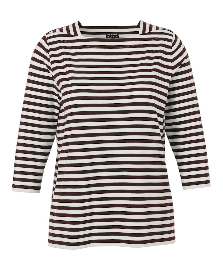 Dames longsleeve bruin