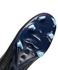 Zm Superfly 10 Acad Fg/mg heren voetbalschoenen zwart