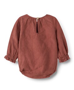 Jongens babypakje bordeaux