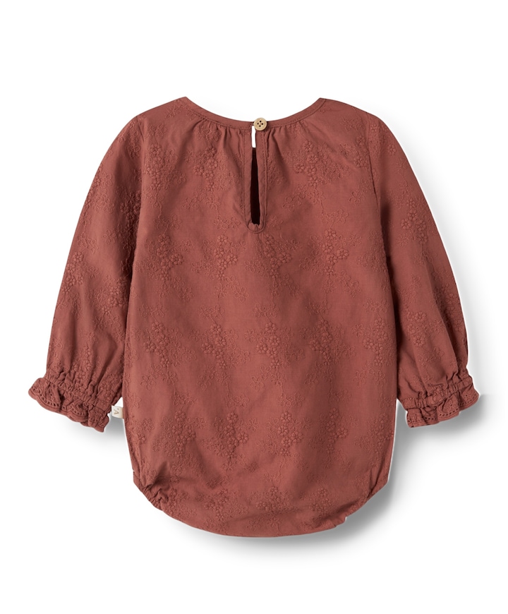 Jongens babypakje bordeaux