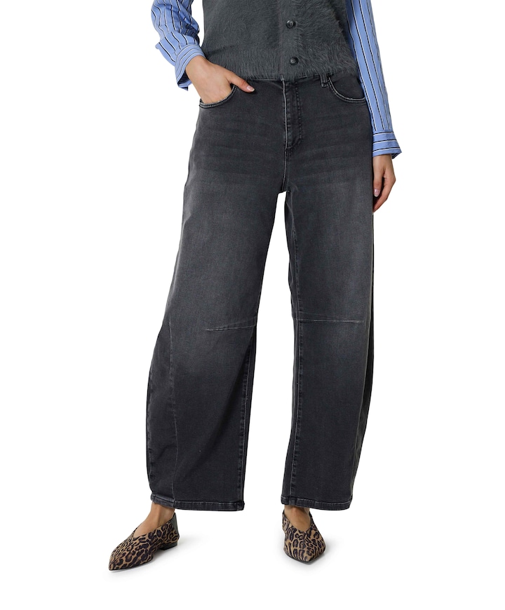 DAKOTA dames jeans grijs