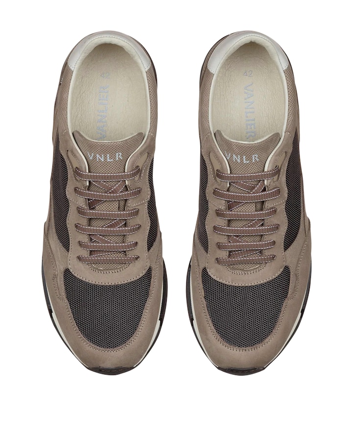 heren sneakers beige