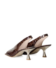 dames slingbacks bruin