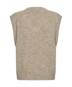 Dames gilet beige