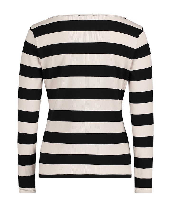 Dames longsleeve zwart