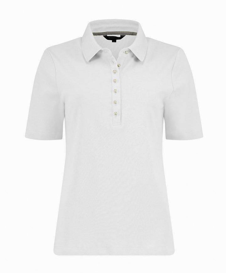 Dames polo wit