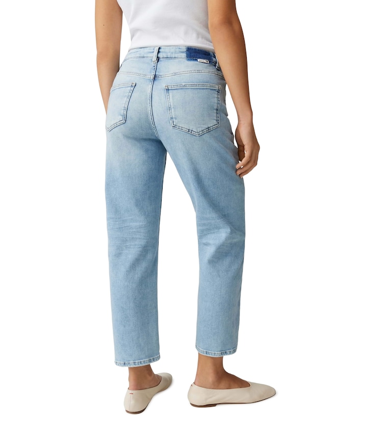 Minah honest dames jeans blauw