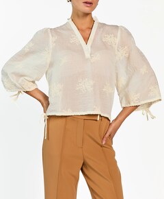 Dames blouse ecru