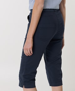 Sue Jogpant dames capri broek blauw