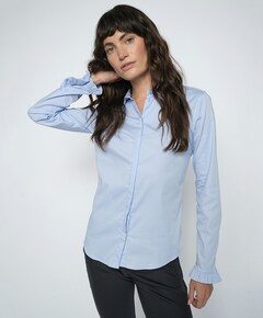 Dames blouse blauw