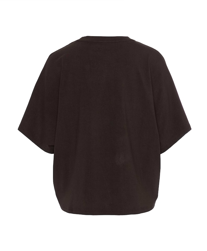 Dames T-shirt bruin