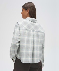 Dames blouse grijs